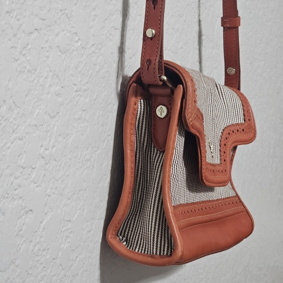 Cole Haan Pin Striped Crossbody Bag - Picture 4 of 11